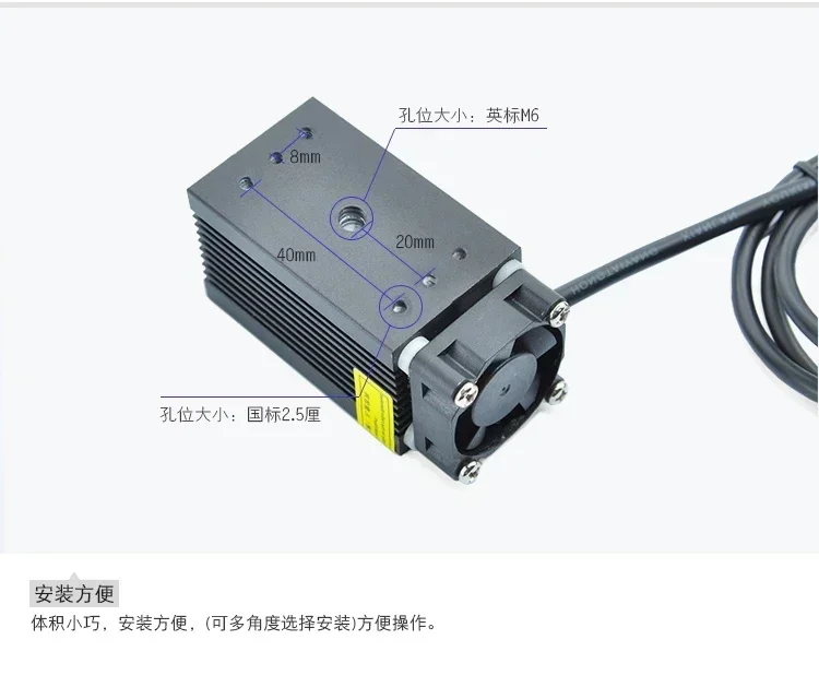 638nm 1.2w 1w البرتقال الأحمر ليزر ديود وحدة مع PWM/TTL ل مرحلة الإضاءة KTV هانت الطيور الحيوان اخافة مسكون منزل