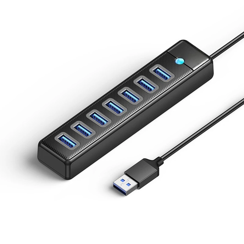 

ORICO-PW7U notebook hub portable expander 5GBPS high speed splitter 7 port U