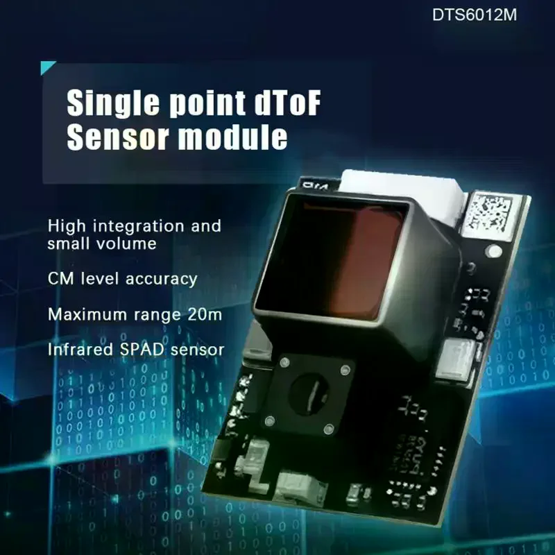 20m High Integrated DToF Laser Ranging Module With Infrared Centimeter Precision Industrial LiDAR Module