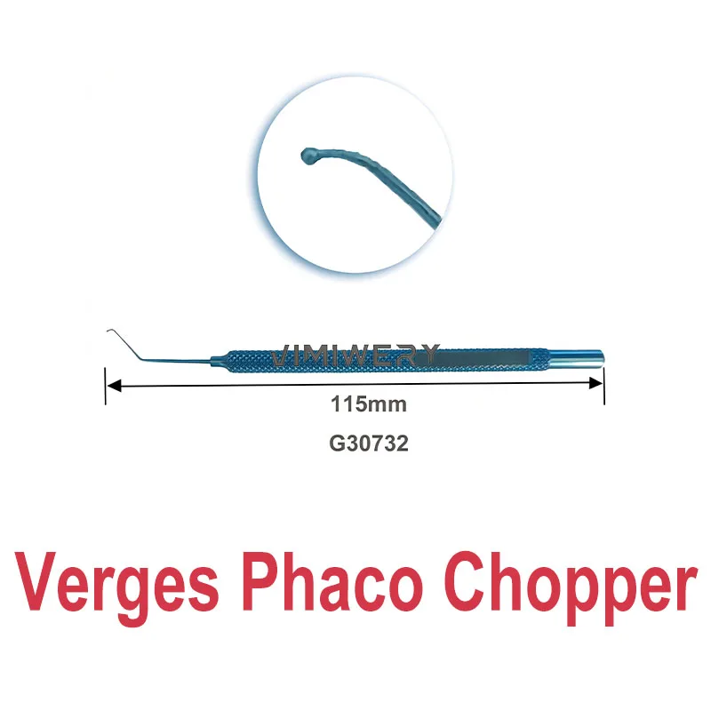 

Verges Phaco Chopper Seibel Chopper титановый офтальмологический хирургический инструмент