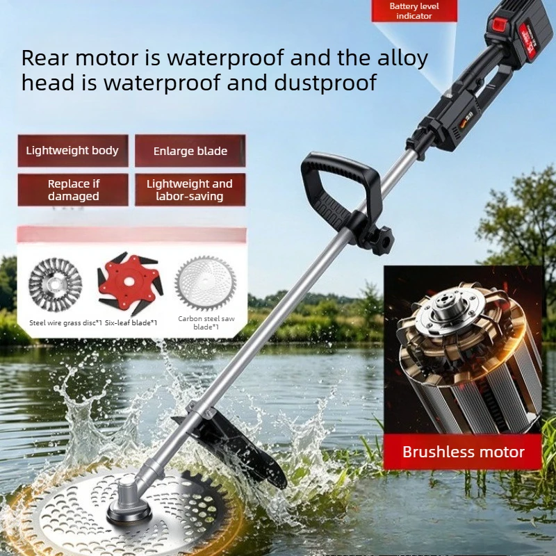 High Power Small Home Use Grass Cutter Machine For Lawn Fish Grass Water Weed Clearing