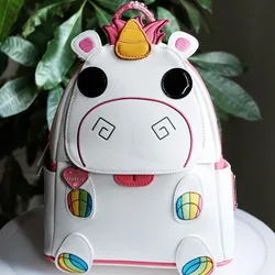 Loungefly Minion Agnes Unicorn Backpack Elementary School Backpack Casual Girl Backpack Kids Casual Bag Cute Mini Cartoon Bag
