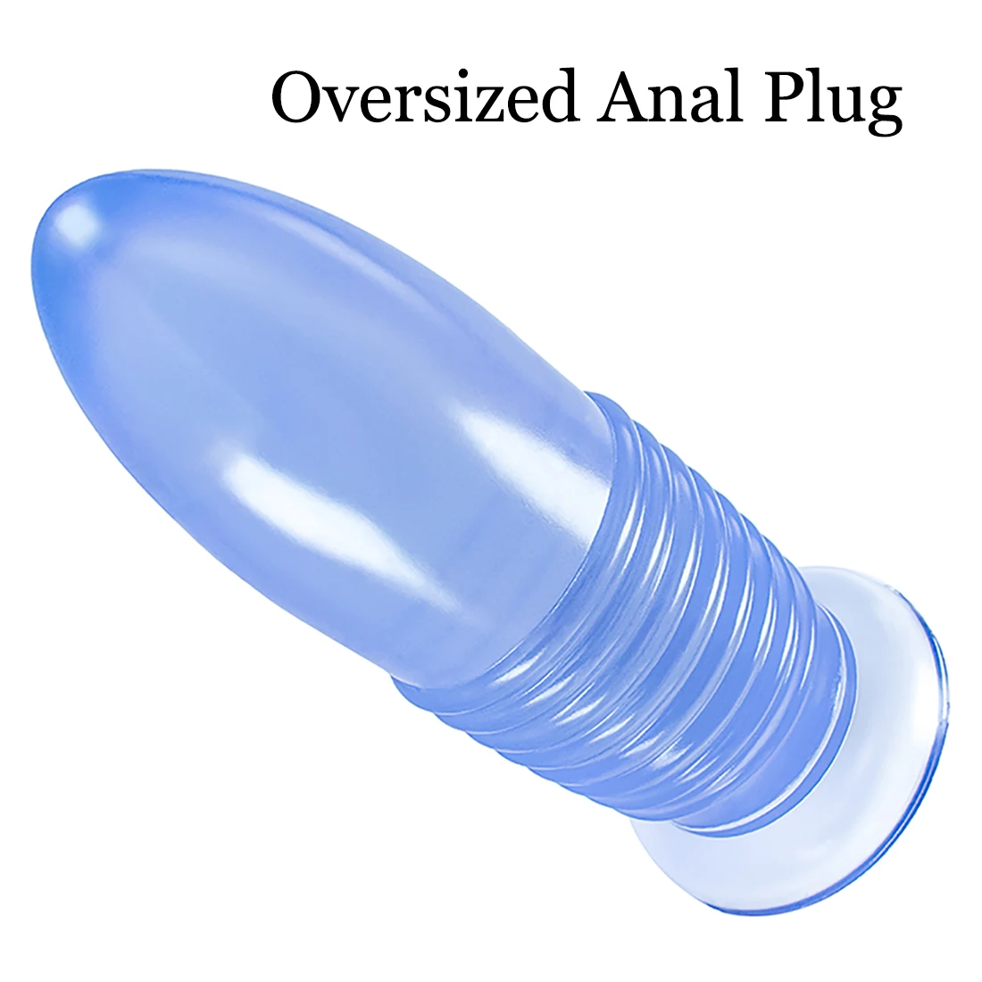 Oversized Anal Plug Dildos Stimulate Anus Vagina Big Butt Plug Masturbator Soft Penis Anal Dilator with Sucker Adult Sex Toys