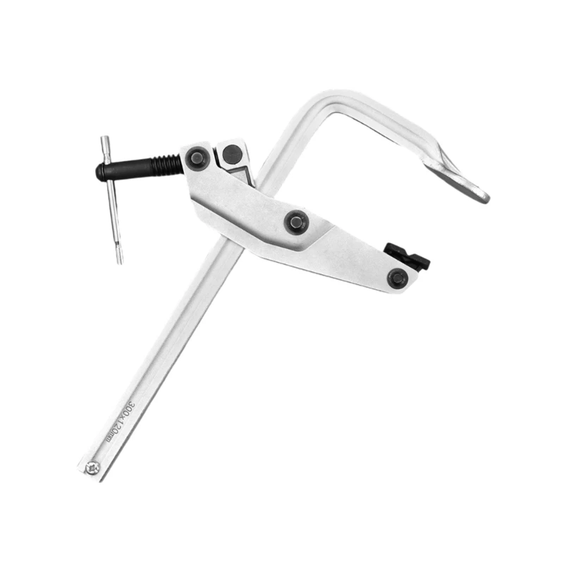 

F Sliding Arm Bar Clamp 120mm Depth Screw Clamp for Welding & Woodworking Dropship