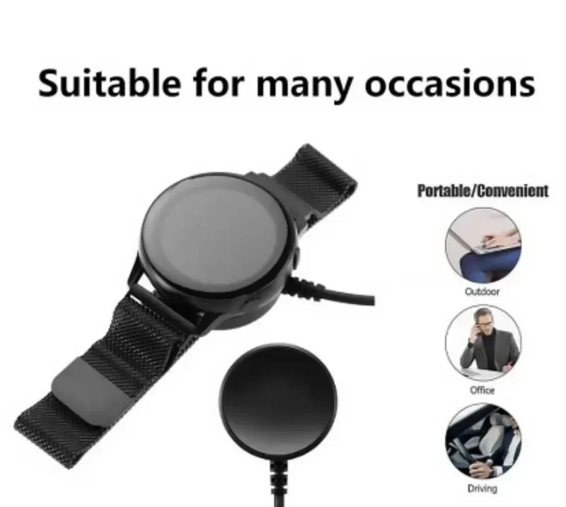 2026 Magnetic Watch Wireless Charger For Samsung Galaxy Watch 8/7/6/5pro/5/4/3 Active2 Portable Watch Fast Charging Dock Station