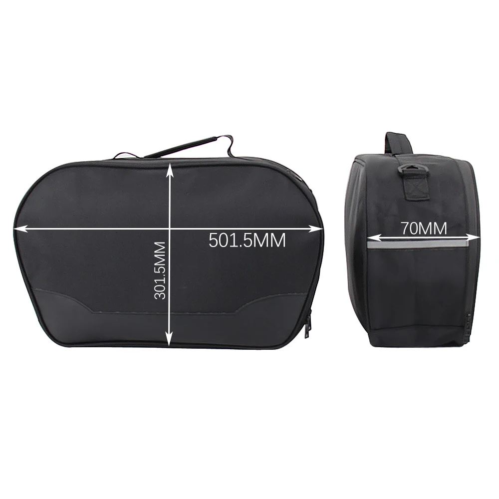 Motorcycle Accessories Trunk Saddlebag Saddle Bags Liner Set For Honda Gold Wing GL 1800 GL1800 Storage Bag Inner Bag Black