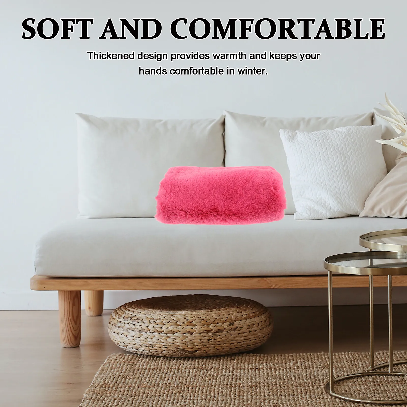 

Hand Muff Warmer Thick Soft Winter Supply for Women Students Portable Warm Hand Pillow Comfortable Hands Warming Sleeve Outdoor