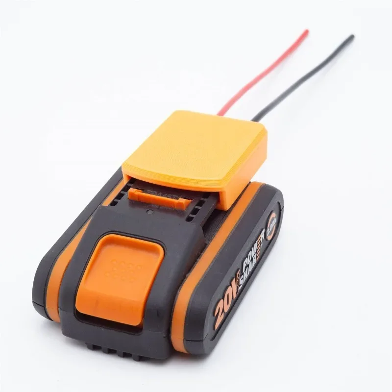 Adaptador de Bateria Li-ion para Worx Faça Você Mesmo Conector do Cabo de Bateria Adaptador de Saída 20v 4pin Wa3551 Wa3561 3563 3564 3567 3864 3554