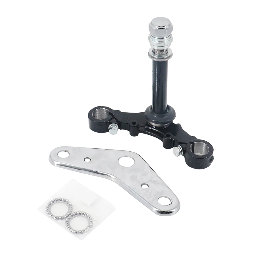 Handlebar Riser Mount Bars Inverted Shock Absorber Direction Device Upper& Lower Plate for Monkey DAX Z50A Z50R Z50J Z110 Z125