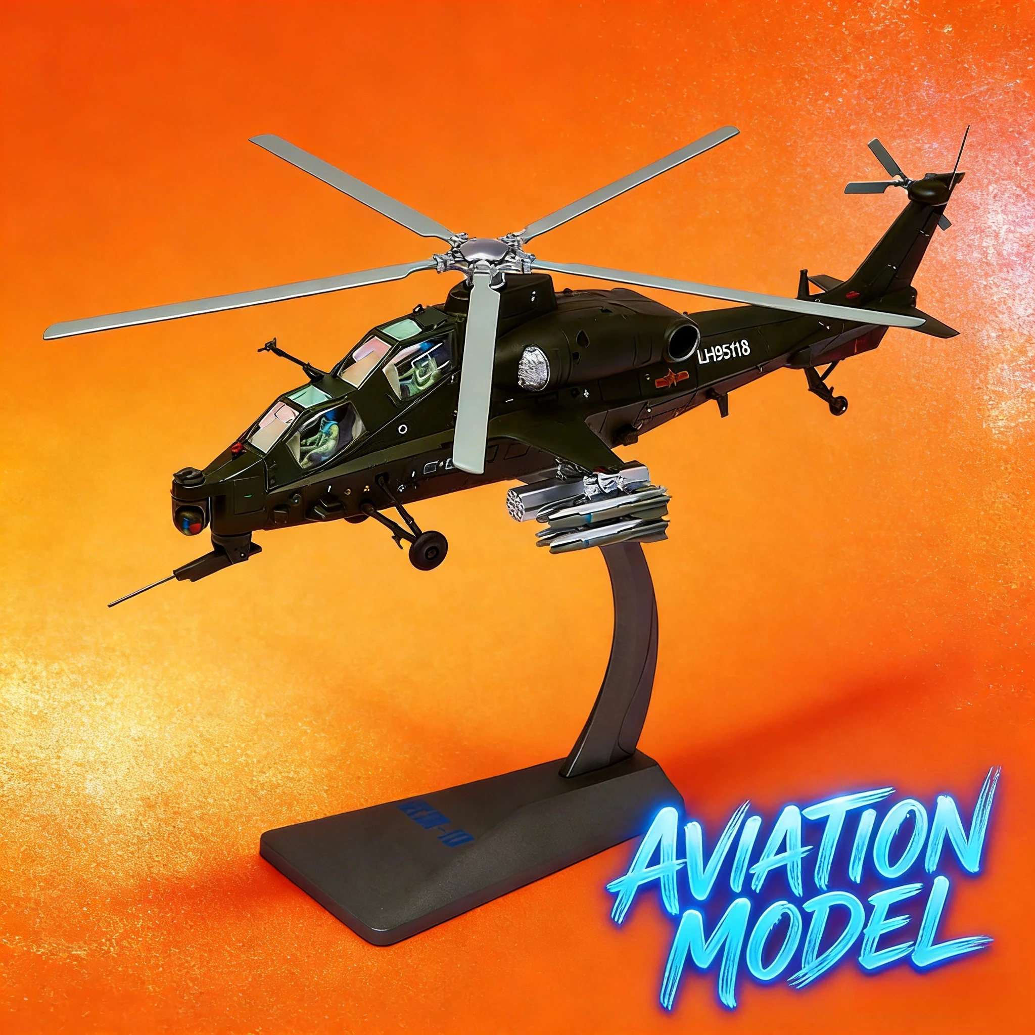 

Масштабная модель вооруженного вертолета WZ-10 из сплава, имитация военного самолета, коллекционная игрушка для любителей военной тематики