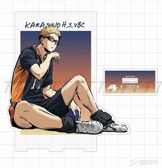 Game Tobio Kageyama Tadashi Yamaguchi Kei Tsukishima Geto Suguru Hinata Figuur Pop Anime Acryc S Carrier Model Child Spy en Y voor Techniek ft