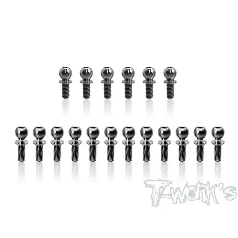 Original T Works TP-213 64 Titanium Ball End set ( For Xray XB4'25/XB4C'26/XB4D'26 )18pcs Rc Tool