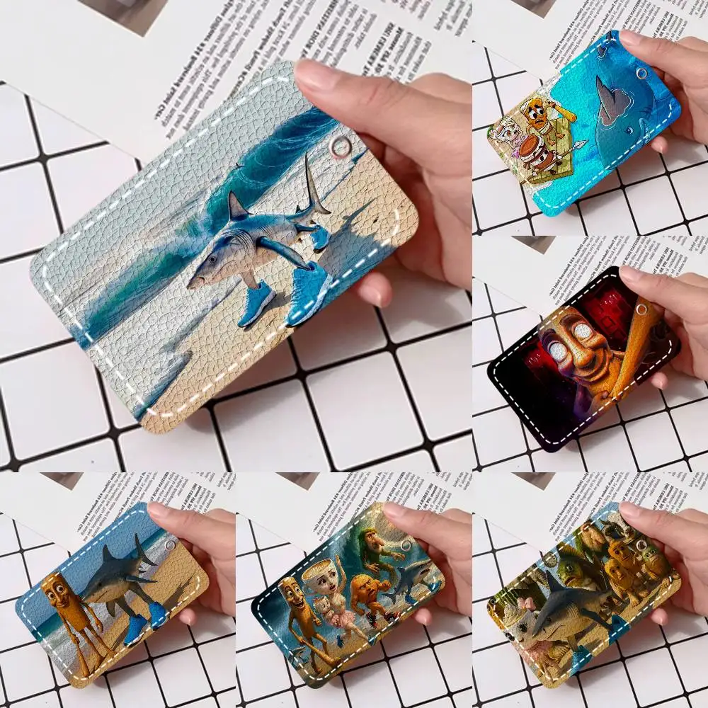 

Tung Sahur Tralalero Tralala Card Holde Applicable To Credit Cards Bus Card Soft Leather Rectangular Keychain