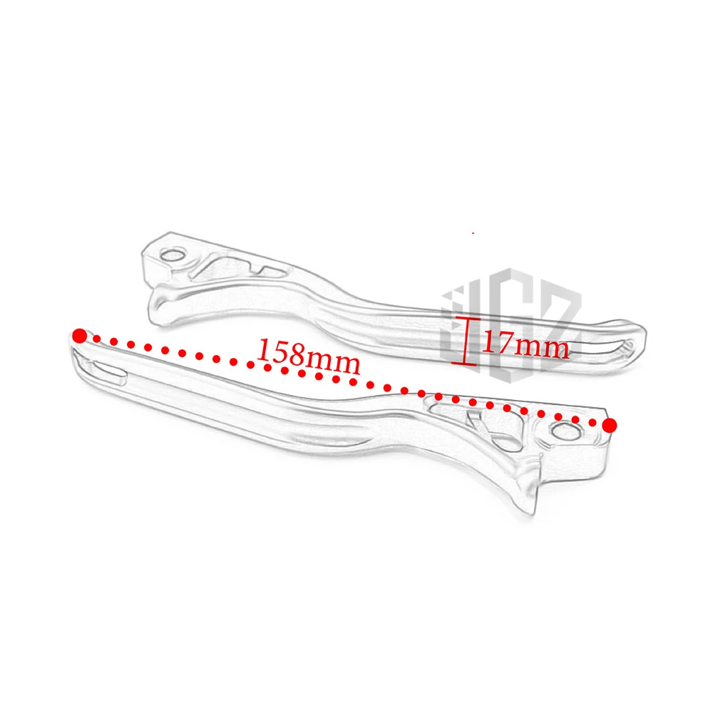 Motorcycle Accessories CNC Aluminum Handlebar Brake Clutch Levers  For VESPA GTS GTV 300 2023-2024