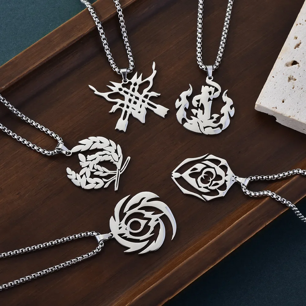 

The new titanium steel necklace is a fashionable and exquisite long necklace for both men and women