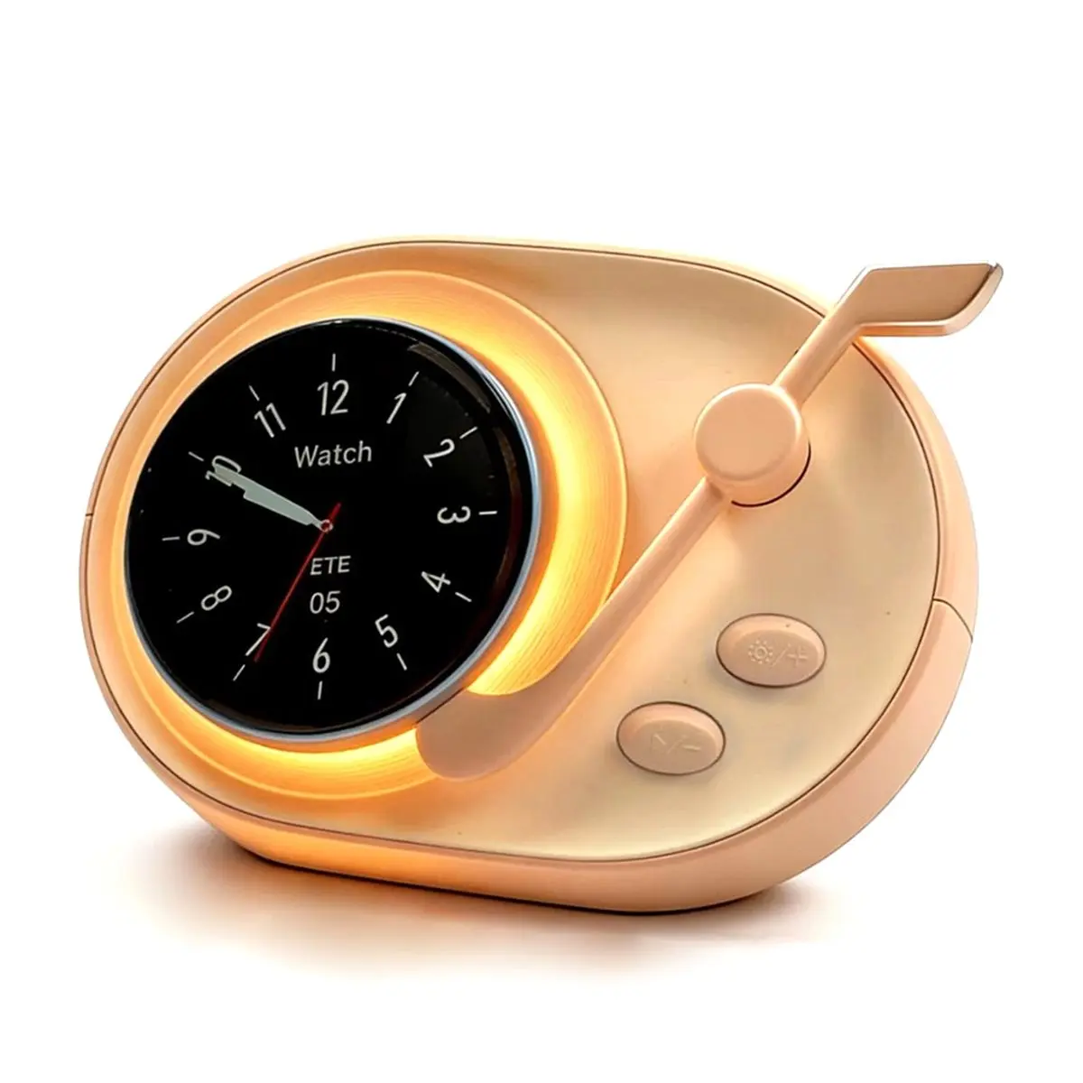 L73A NEW Electronic Badge Bluetooth Speaker Desktop Subwoofer Electronic Speaker Perfect Birthday Gift