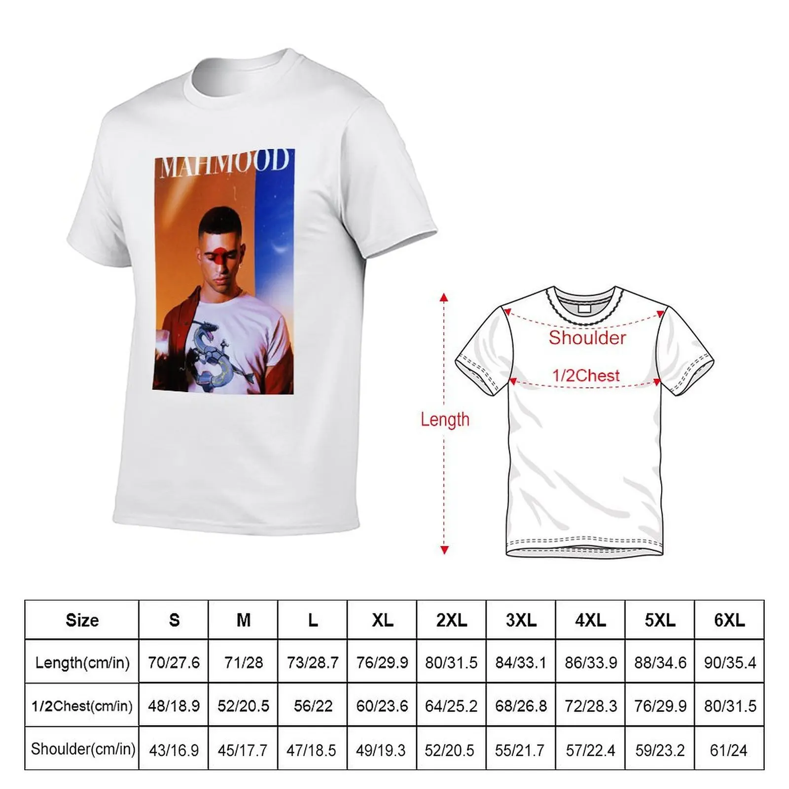 Mahmood (Version 3) T-Shirt t shirts for man graphic vintage man t shirt designer T-Shirt