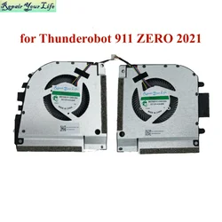 DC12V CPU GPU Cooling Fan for Thunderobot 911 ZERO 2021 Gaming Laptop RTX30 PC Fans Cooler Radiator MG75091V1-C050 C040-S9A New