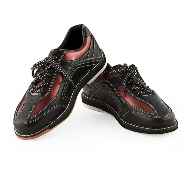 Professional Bowling Shoes Men Soft Leather Cushioning Sneakers Women Lightweight  Right Hand Non-slip Brand Trail Shoes