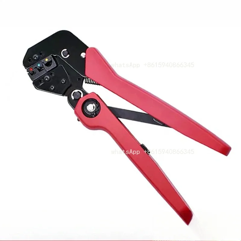 Labor-saving Ratchet Wire Crimping Pliers Bare Terminal Crimper Hand Tool