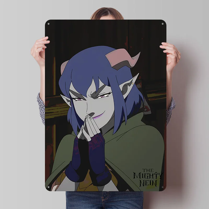 Jester Lavorre From Critical Role Metal Poster Custom Wall Art Retro Vintage Tinplate Signs for Man Cave Bedroom Decoration Home