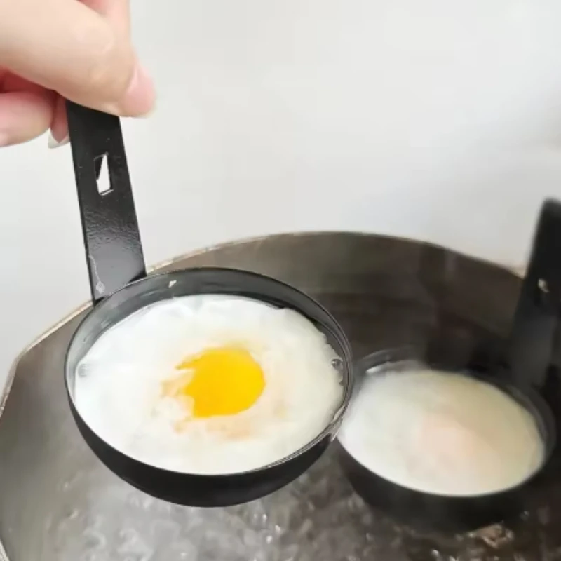 Hanging ear style water boiled and poached egg cooker for home use boiled egg for breakfast separated egg soup steamed egg spoon