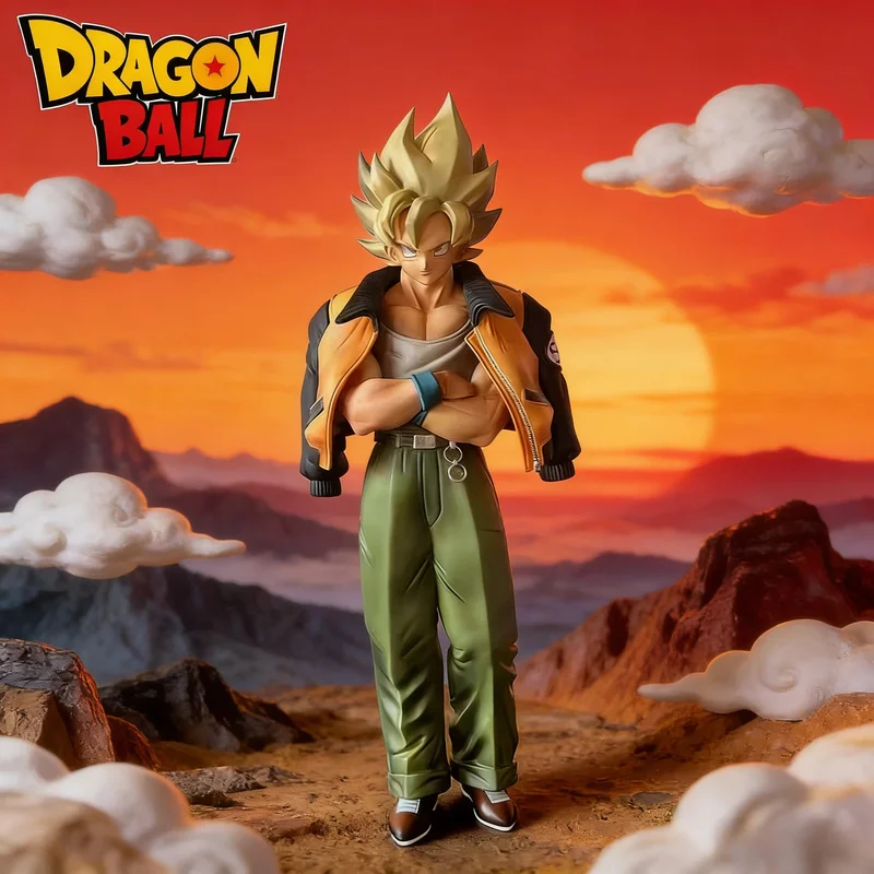 

30.5cm Dragon Ball Leisure Goku Action Figures Pvc Statue Desktop Ornament Collection Model Toys Gifts For Fans