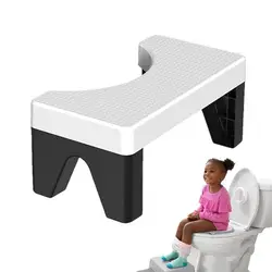 Potty Stool Potty Stool Easy To Wash Anti Slip Durable Sturdy Portable Toilet Step Stool Toilet Feet Stool Household Supplies