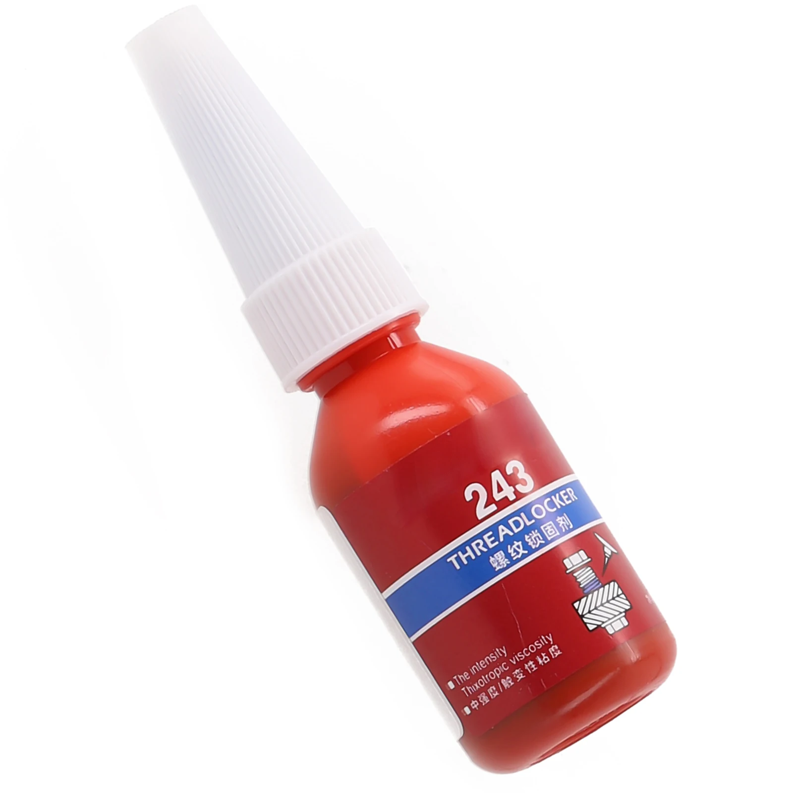 Threadlocker-cola anaeróbica, linha de vedação anti-solta, cola de vedação para parafuso de relógio, 10ml, 222, 242, 243, 262, 263, 271, 277, 290