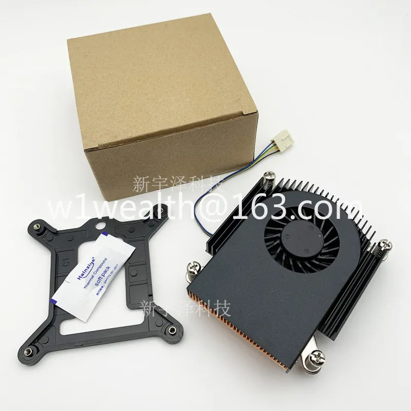Copper tube CPU radiator 1200/1155/1700 industrial computer, all-in-one computer, turbine side blowing fan