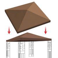 Canopy Top Cover Tent Roof Component Waterproof Covering Parts Gazebo Accessories Replacement Accessory