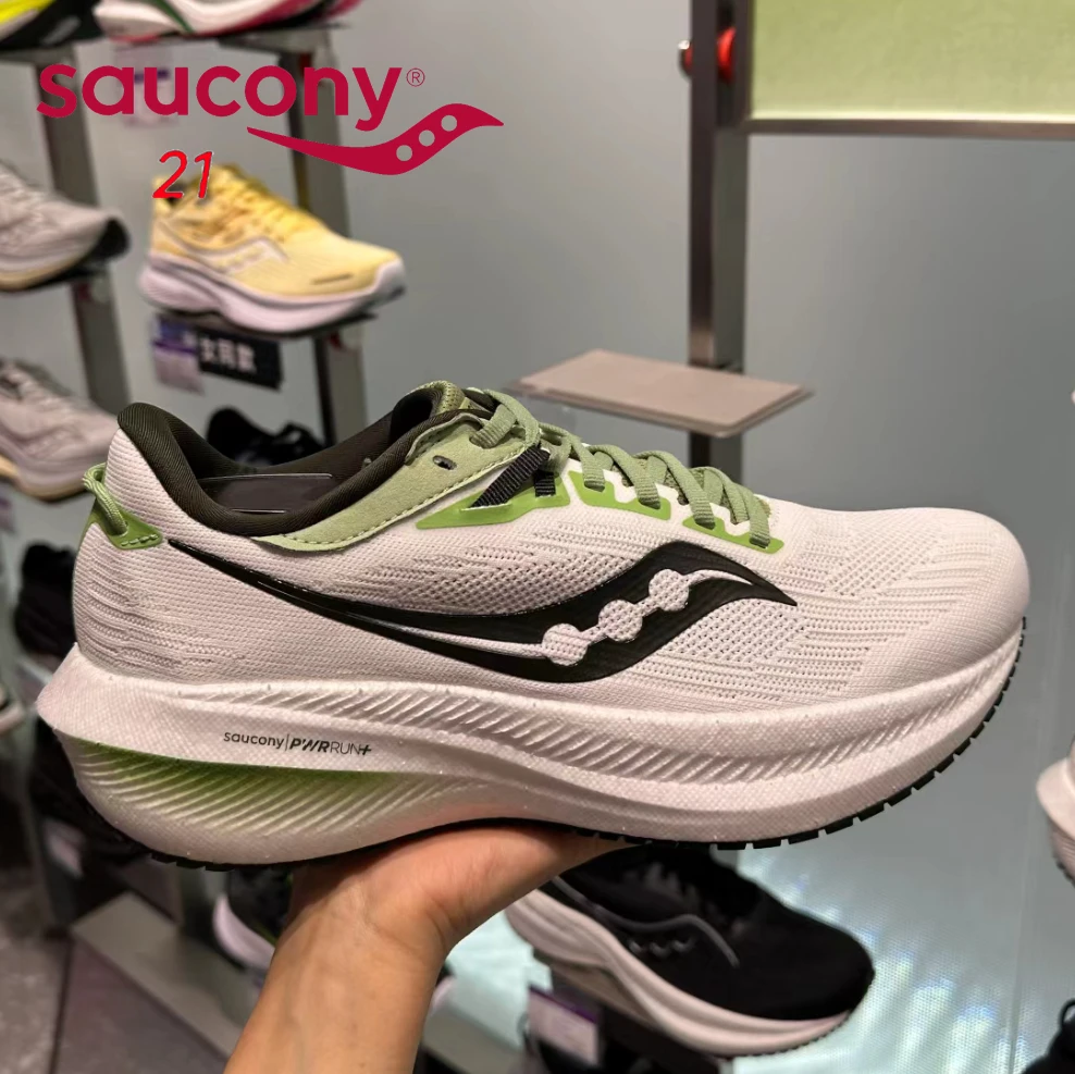 2023 nuovo originale Saucony Triump-h 21 Victory Runner Speed Cross Running scarpe Casual uomo donna ammortizzazione Sneakers da strada da corsa