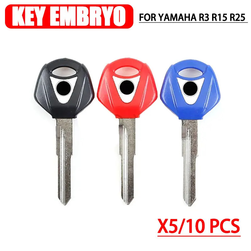 new blank key motorcycle replace uncut keys for Yamaha R25 R3 xMax X-Max X max r 125 200 250 mt01 SR400 fz6r fz6n MT03 R15 