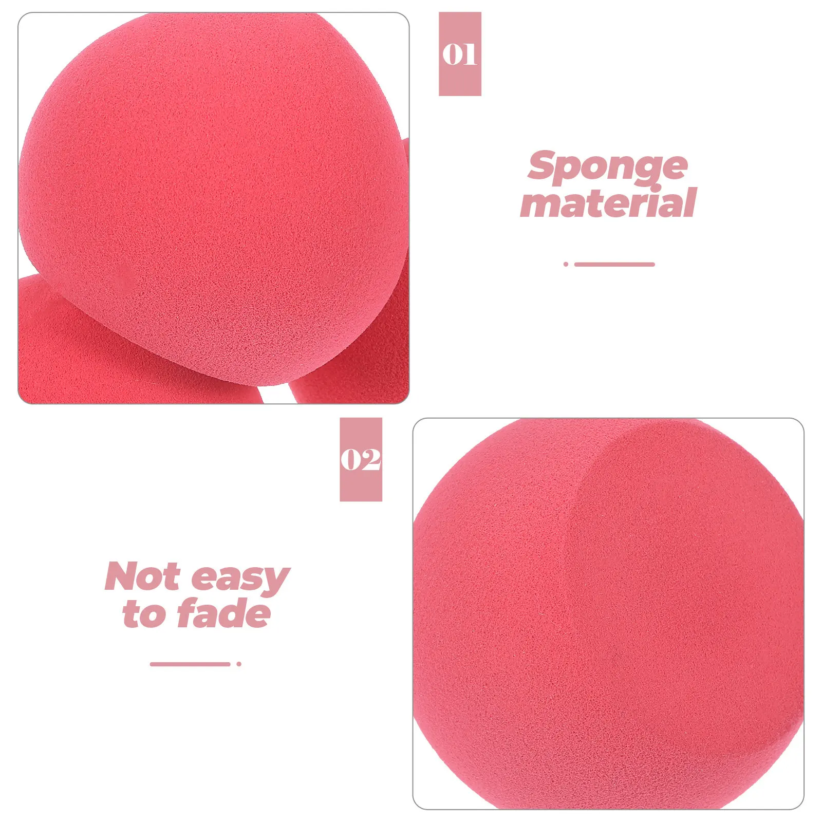 3pcs Fruit-Shaped Makeup Sponge Set – Soft PU Foundation Applicator for Wet or Dry Use