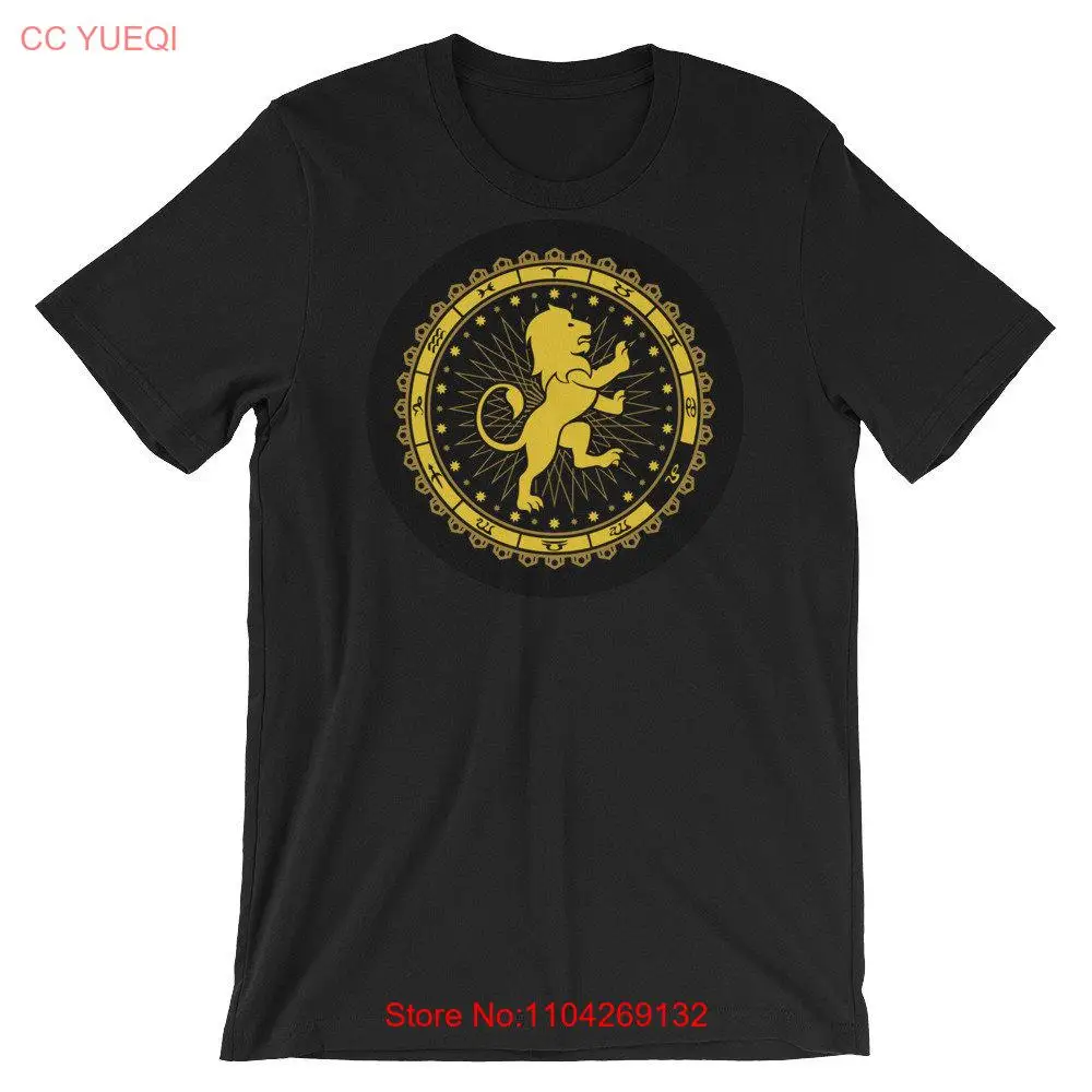 Leo T Shirt Zodiac Astrology Sign for Symbol Birthday  long or short sleeves