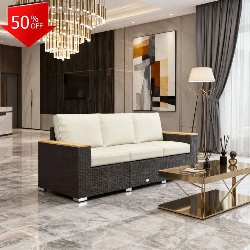 فراغ أريكة مضغوطة الخارجية طقم أريكة أرائك رخيصة كرسي طويل بوف الأريكة في الهواء الطلق أثاث الفناء التخليص Canapea