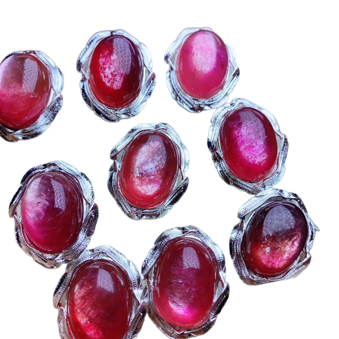 5pcs Muscovite Pink Mica Magic Box Inlay Charms, Through Hole Pendant for DIY Bracelet Necklace Jewelry Making 24x20mm