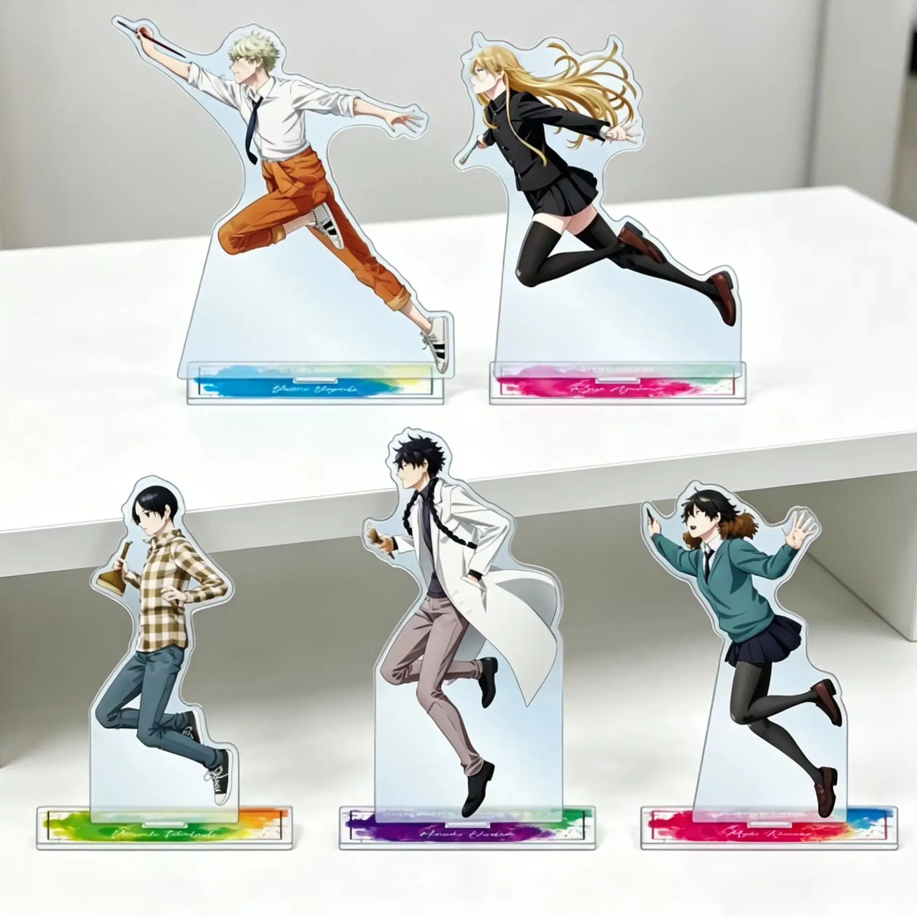 Figura Acrílica de Anime Blue Period, Yatora Yaguchi, Ryuji Ayukawa, Maru Mori, Placa Decorativa, Llavero, Adorno de Escritorio