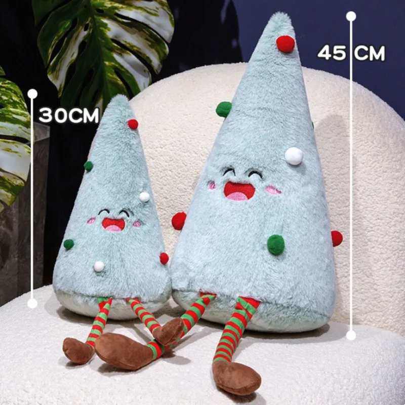 30 سنتيمتر زينة عيد الميلاد لطيف ألعاب من القطيفة شجرة عيد الميلاد دمية المنزل زخرفة الحفلات والهدايا #2
