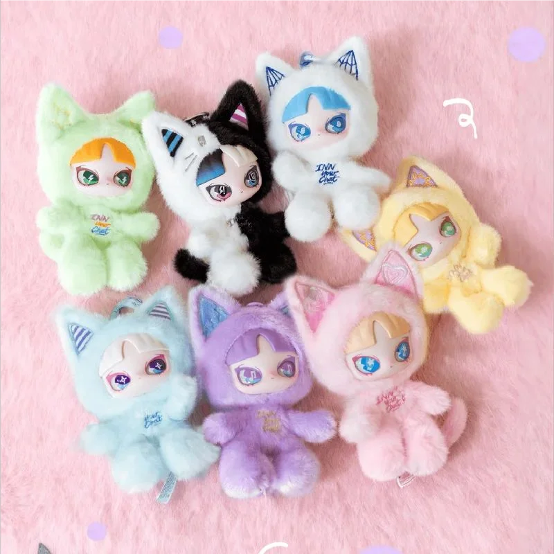 INNS Cat Inn Your Chat Series, плюшевая загадочная слепая коробка, аниме, мультяшная кукла, рюкзак, подвеска, брелок, украшение, модные игрушки, подарок