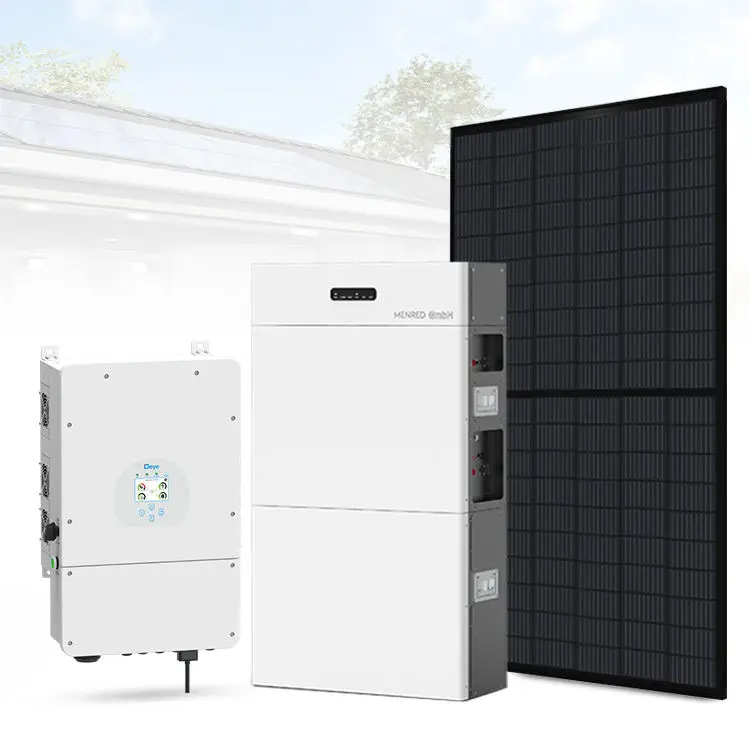 8000w Hybrid System Solution Home Hybrid Solar Power