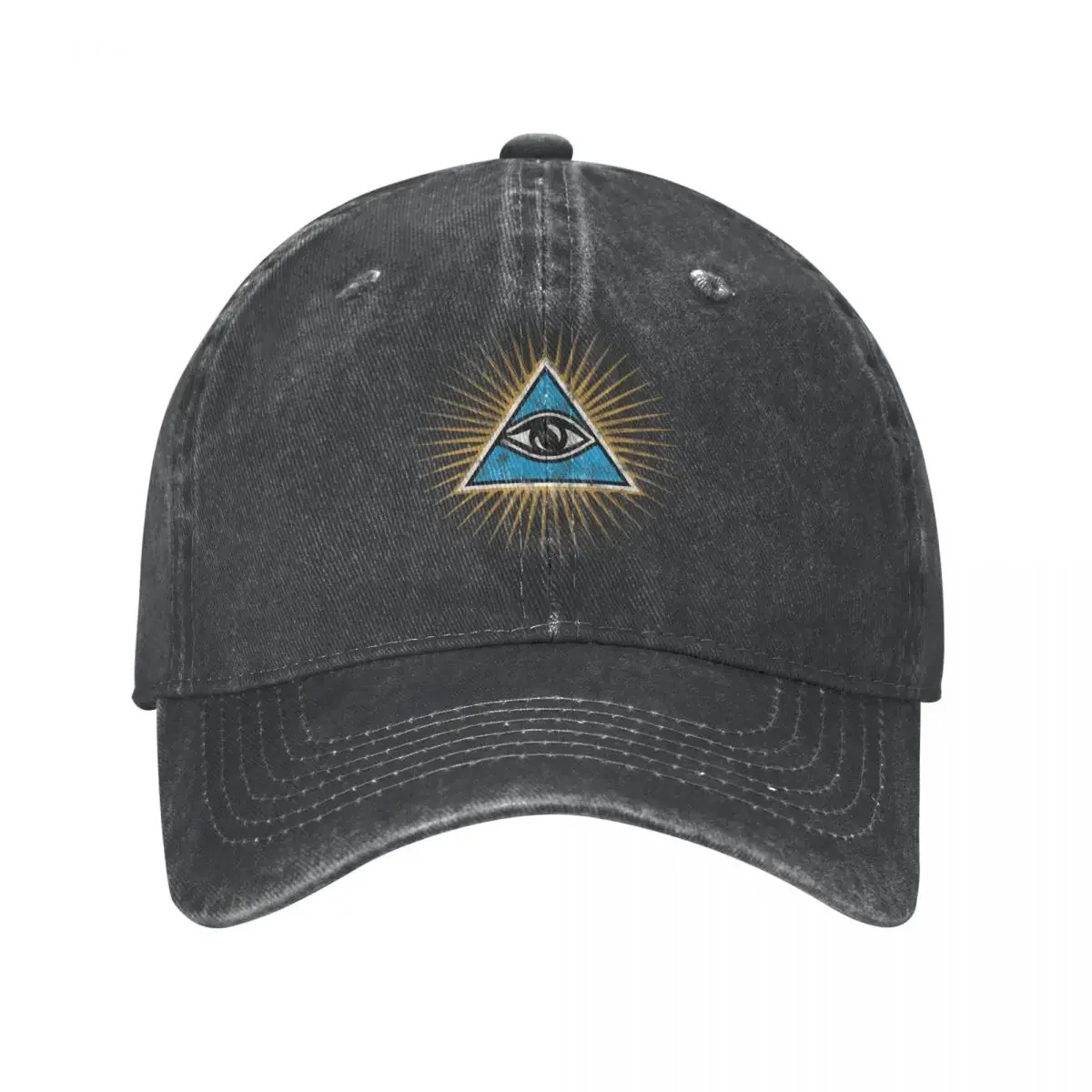 All seeing eye, Eye of providence, Freemasons, Illuminati, Magic, Mysticism Cap Cowboy Hat winter Sun cap Woman cap Men's