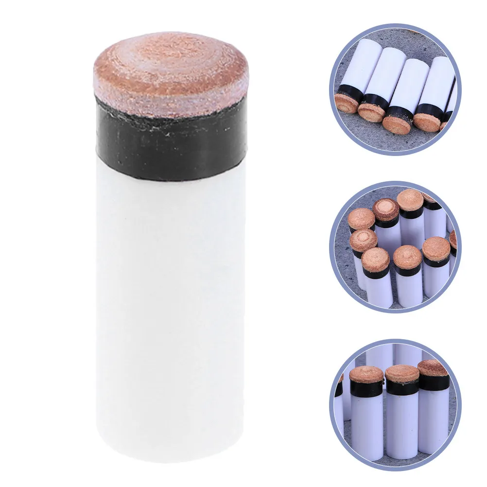 

12Pcs Billiard Cue Tips 12Mm Screw on Replacement Set Precision Craft Pool Cue Stick Repair Kit Pool Sticks for Adults