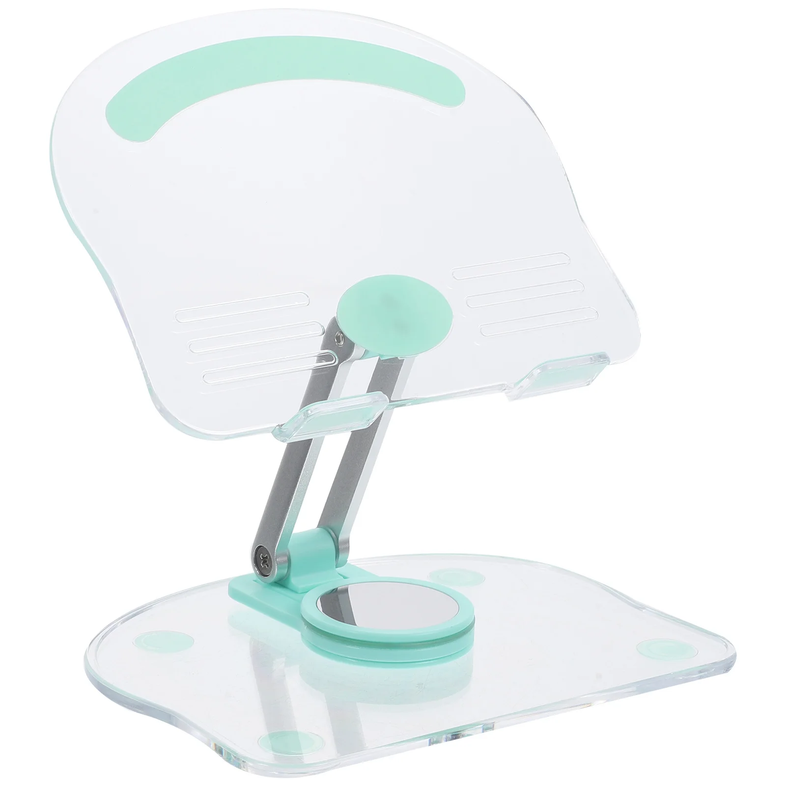 

Adjustable Acrylic Tablet Stand for Desk Multi-Angle Non-Slip Holder for Office Home Kitchen Use Universal Tablet Bracket