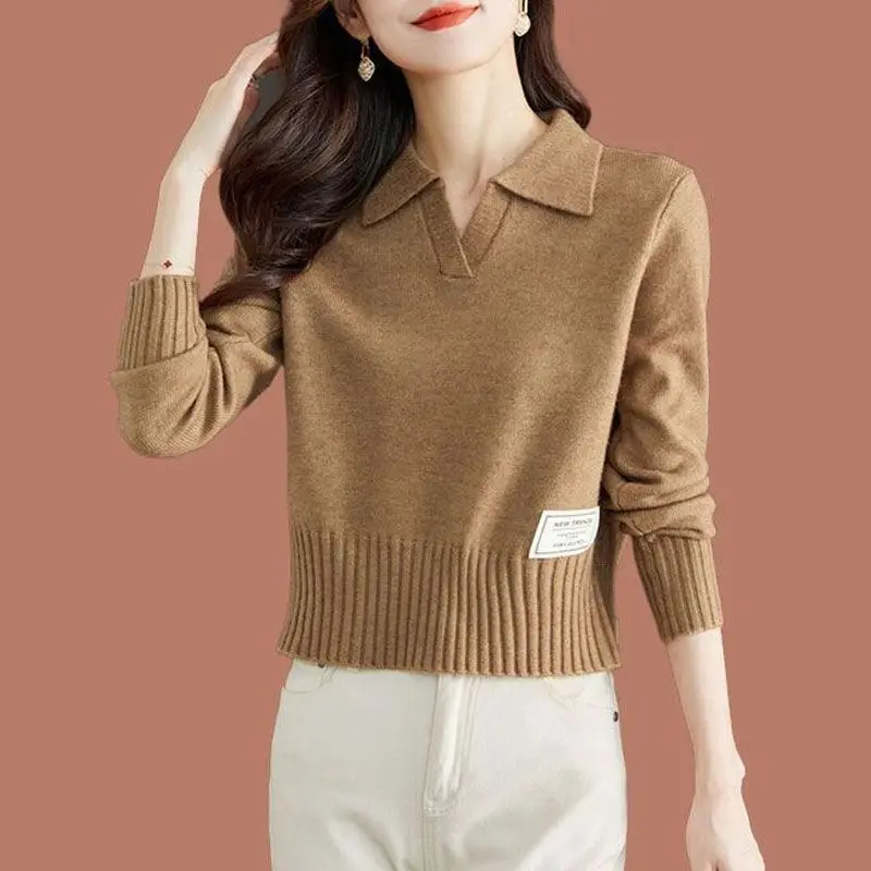 

Облегающий вязаный свитер для женщин, элитный трикотаж в стиле Гуанчжоу, тринадцатый трой, европейский трикотаж от Nu