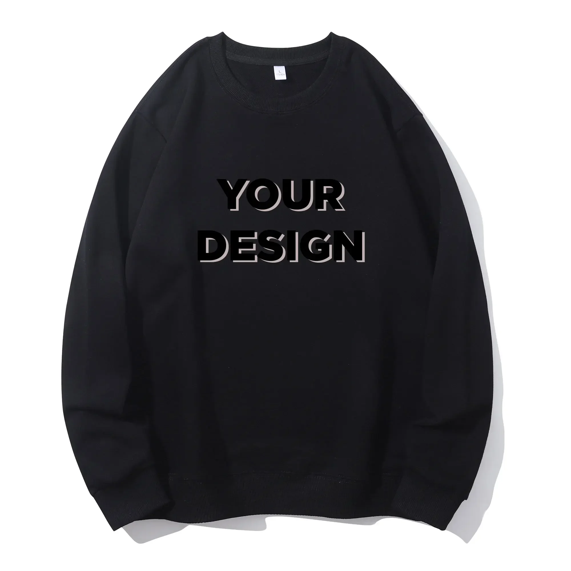 Aangepaste Swertshirts maken uw ontwerp Logo Tekst Heren Dames Print Origineel ontwerp Geschenken Pullover Sweater