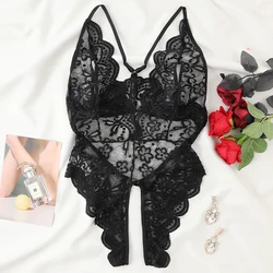 Erotic Transparent Underwear Sexy Lingerie Woman Lace Brief Sets Delicate Bra Kit Push Up Breves Sets Thin Sexy Bras Bodysuit