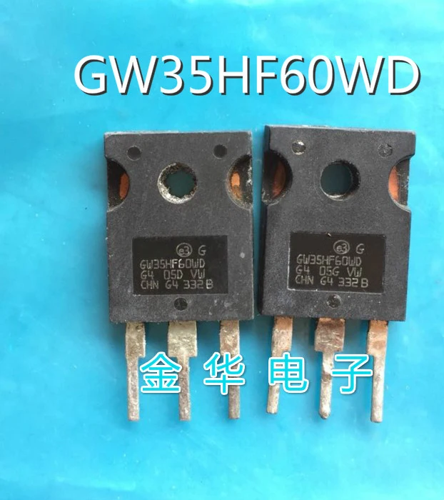 Used 10pcs STGW35HF60WD GW35HF60WD TO-3P In Stock Original Disassembly