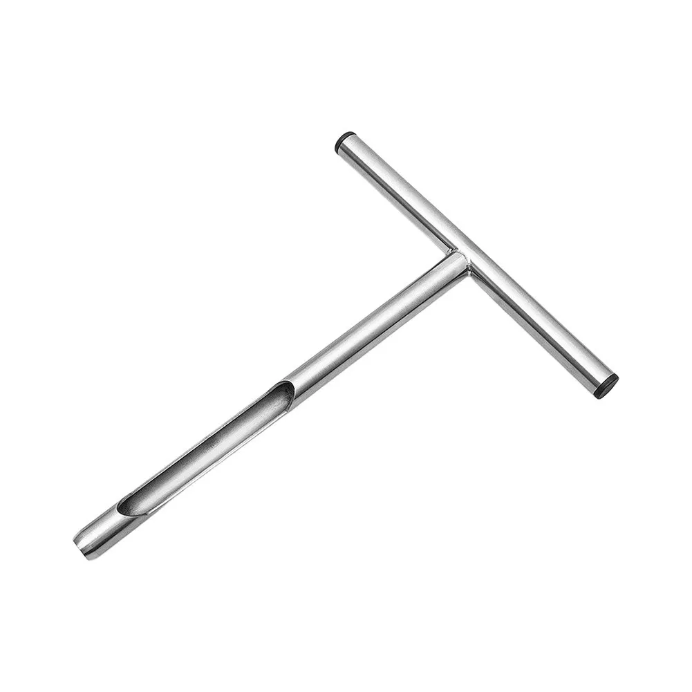 12/21 Inch Stainless Steel Soil Probe With T Handle Designed For Easy Insertion And Smooth Core Extraction In Clay Loam Sand