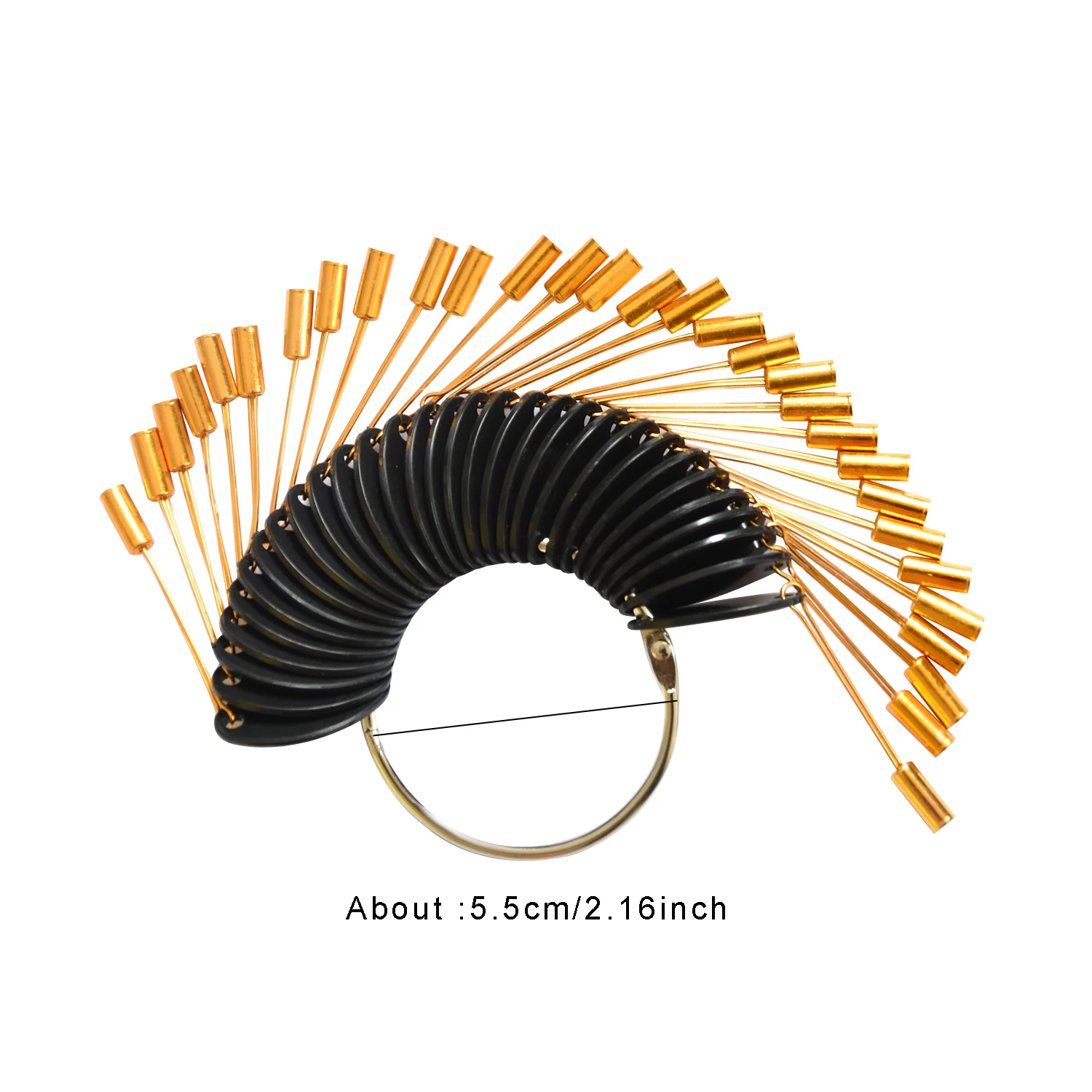 1 set 30 pcs / set hair color rings for Hairdresser Dyeing Hair Color Ring Accessories (Golden Color) Hair Charts For Salon